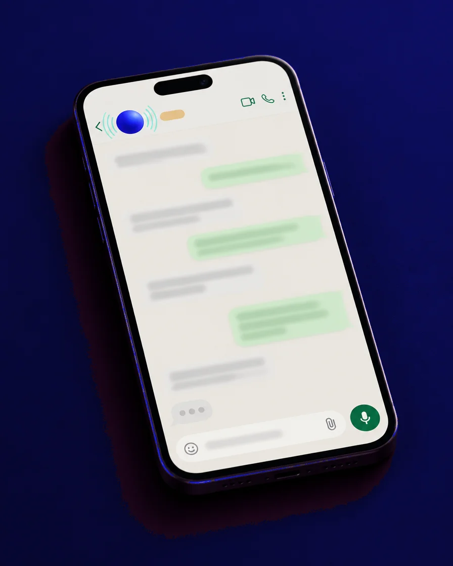 Illustrated dedicated business phone number